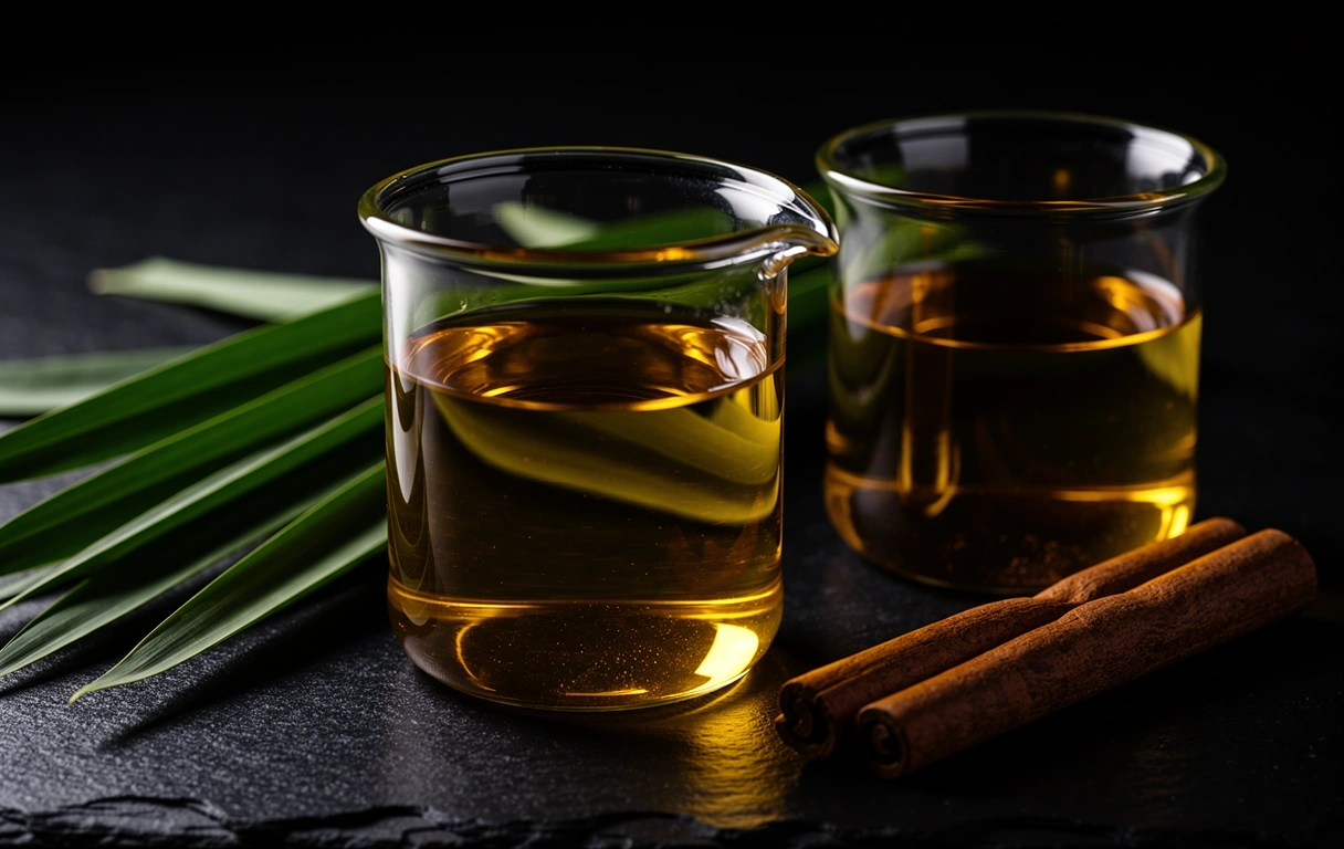 Traditional Jamu preparation tools and liquid infusion